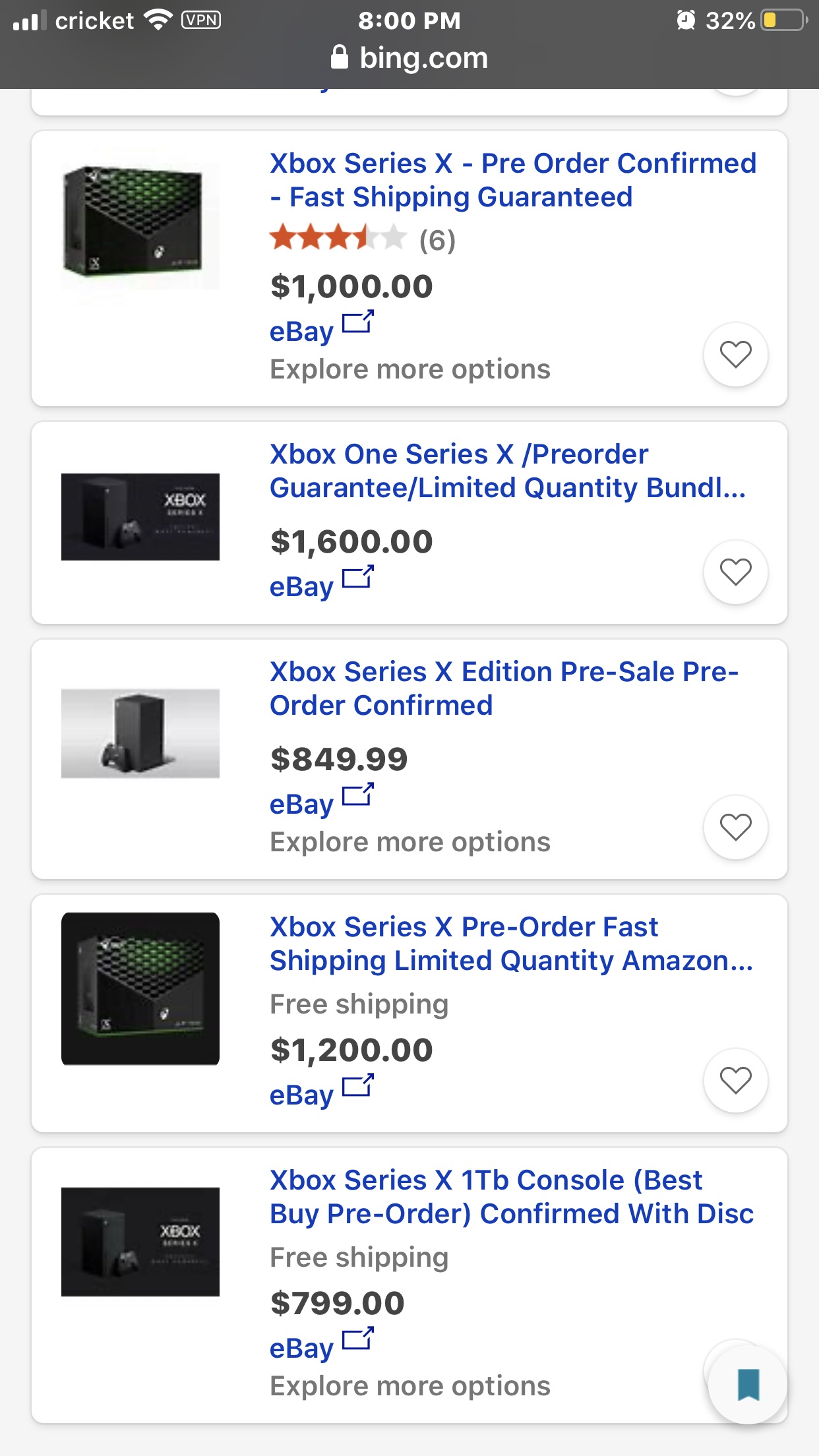 microsoft series x pre order page