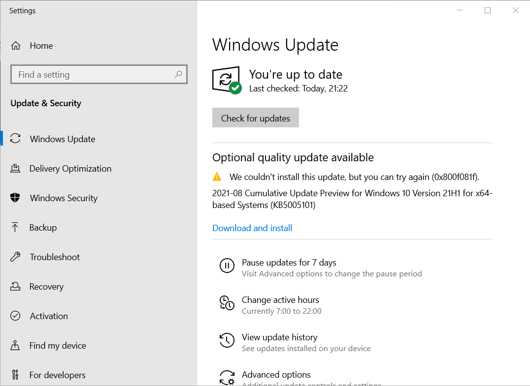 Updates können nicht installiert werden - Microsoft Community