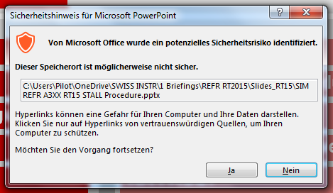 Microsoft Office Warnung / Powerpoint Sicherheitshinweis Deaktivieren ...