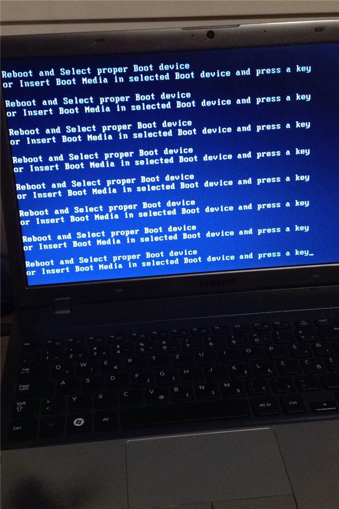 Win10 Reboot And Select Proper Boot Device Problem Microsoft