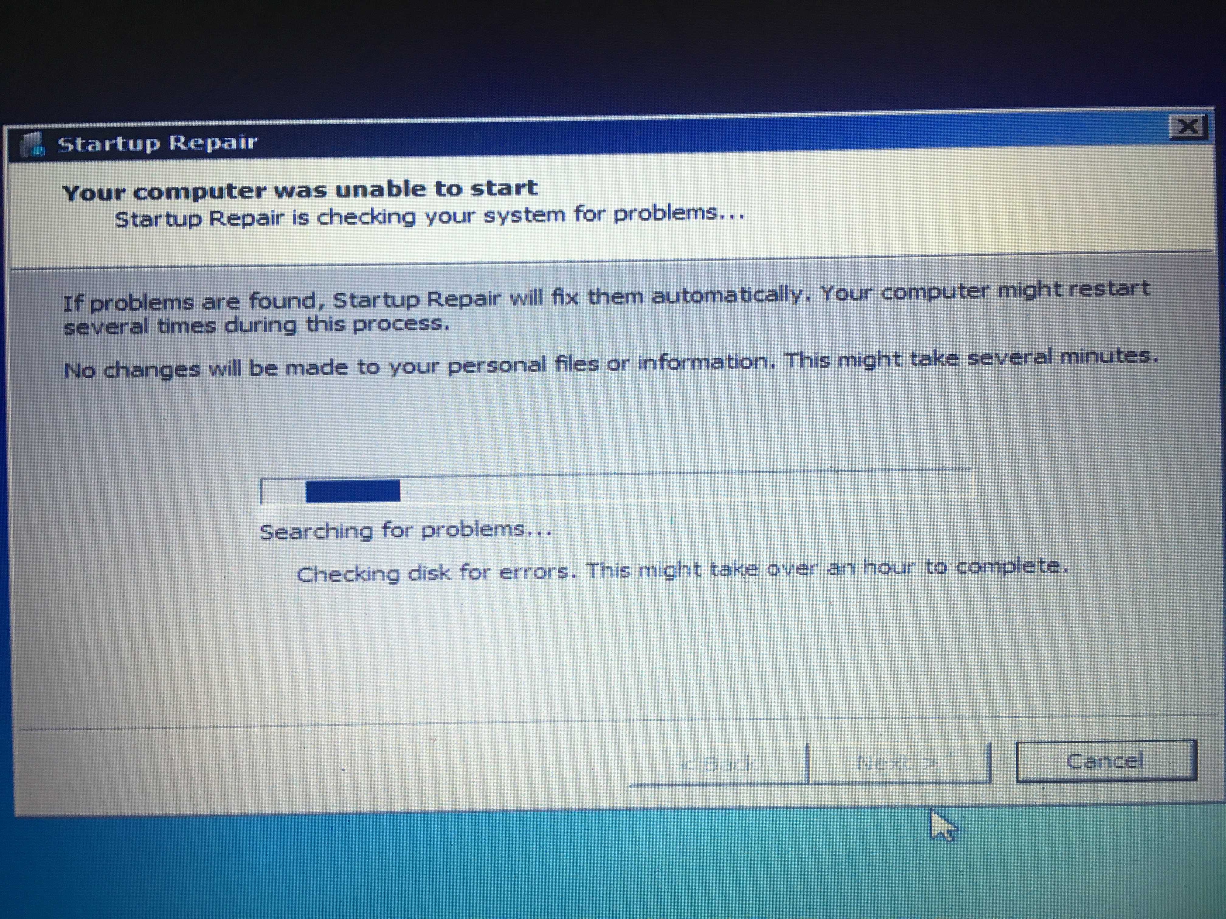 For windows is starting. Startup Repair. Your Computer was unable to start. Your Computer was unable to start перевод на русский. Startup Repair перевод.