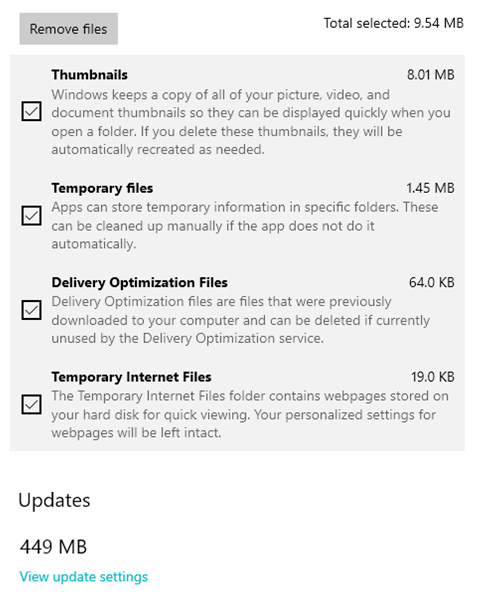 Temporary files has 41GB of storage, but when I enter the the files there  is nothing there. Can anyone help me figure out how to clear the storage? :  r/windows