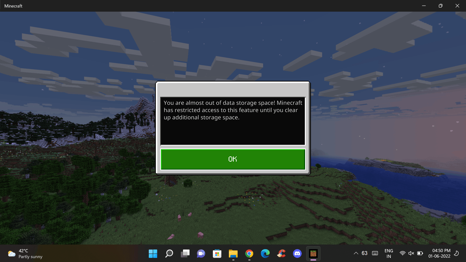 How to fix the failed to create profile error in Minecraft 1.19