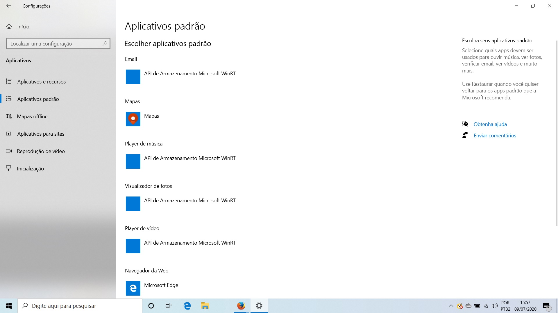 Aplicativos Nativos do Windows não funcionam e Microsoft Store não ...