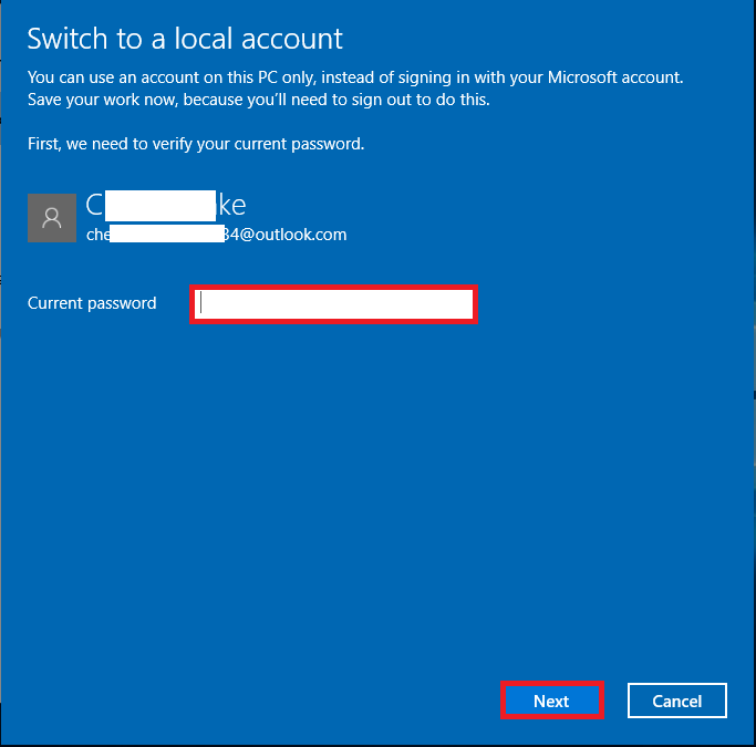 How to change Microsoft email account without deleting my data ...