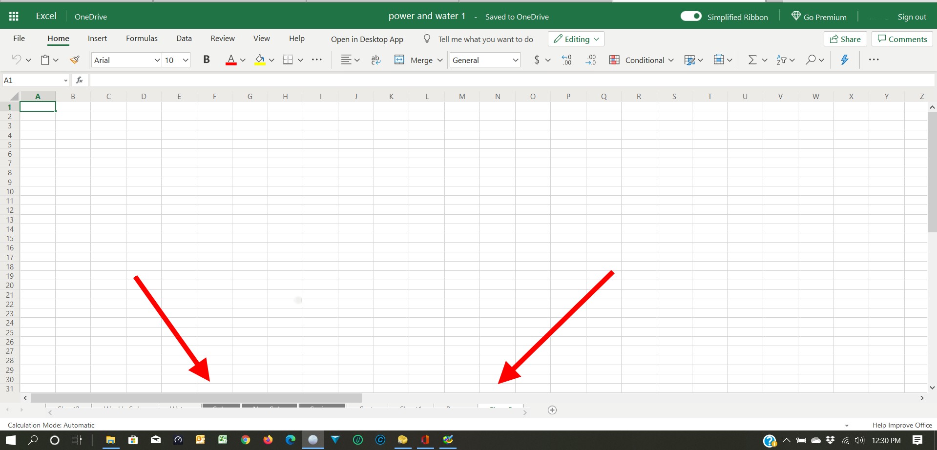 Cant See Sheet Tabs In Office 365 Excel Microsoft Community 0939