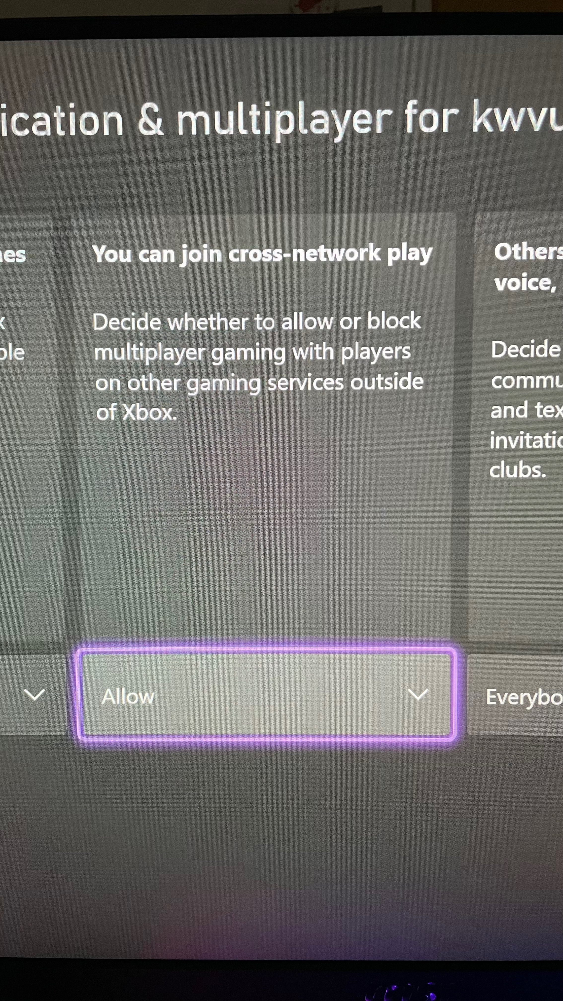 Microsoft allows cross platform play 