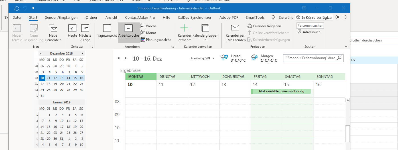 Outlook Kalender Nicht Löschbar 