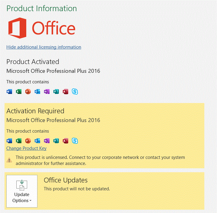 Microsoft Office License Error - Microsoft Community