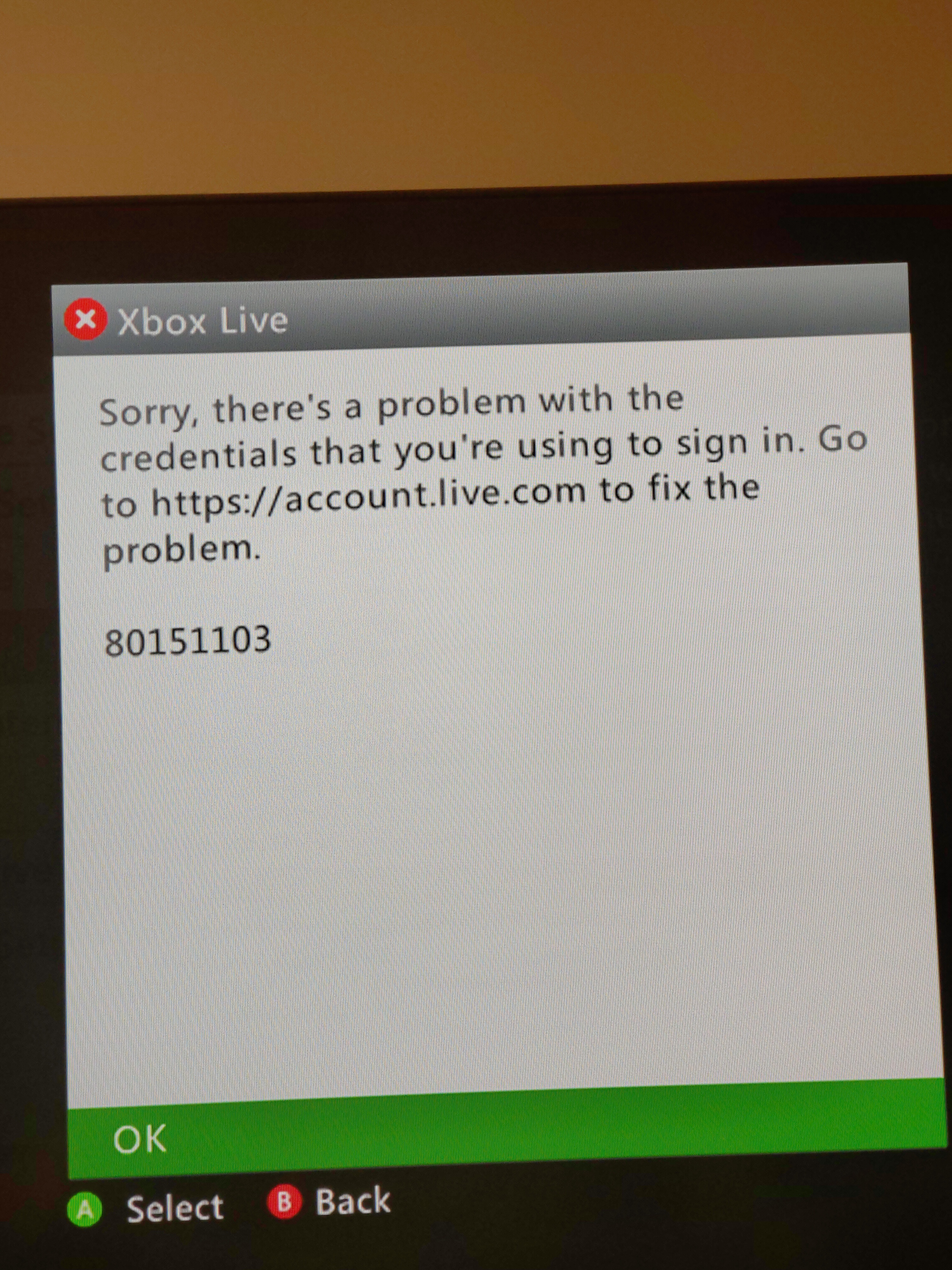 Can't download my profile on Xbox 360 [Fix]