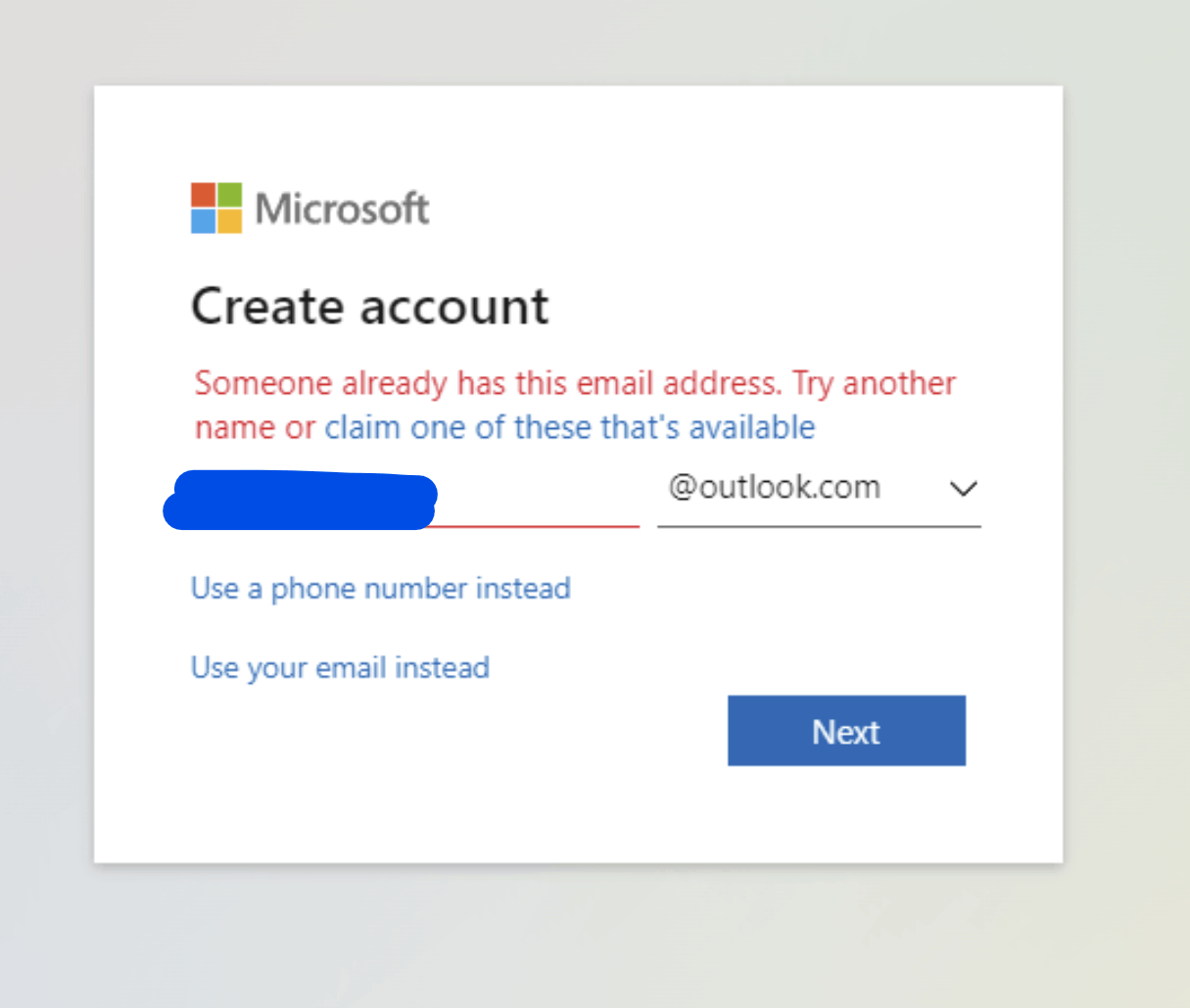 Do I have a Microsoft account if I have Outlook?