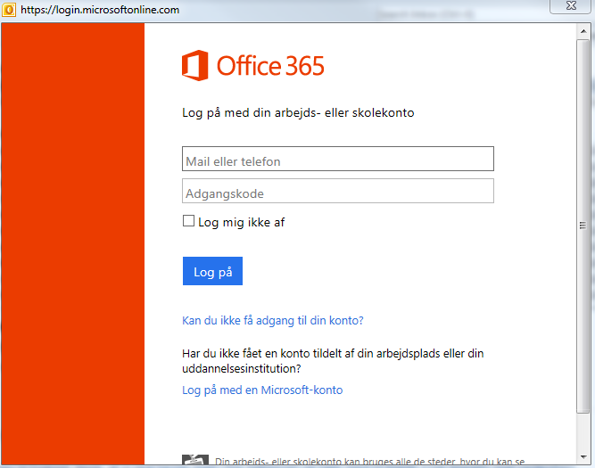 avoid microsoft 365 login pop up when entering outlook - Microsoft Community