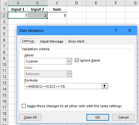 Excel Data Validation Not Working - Microsoft Community