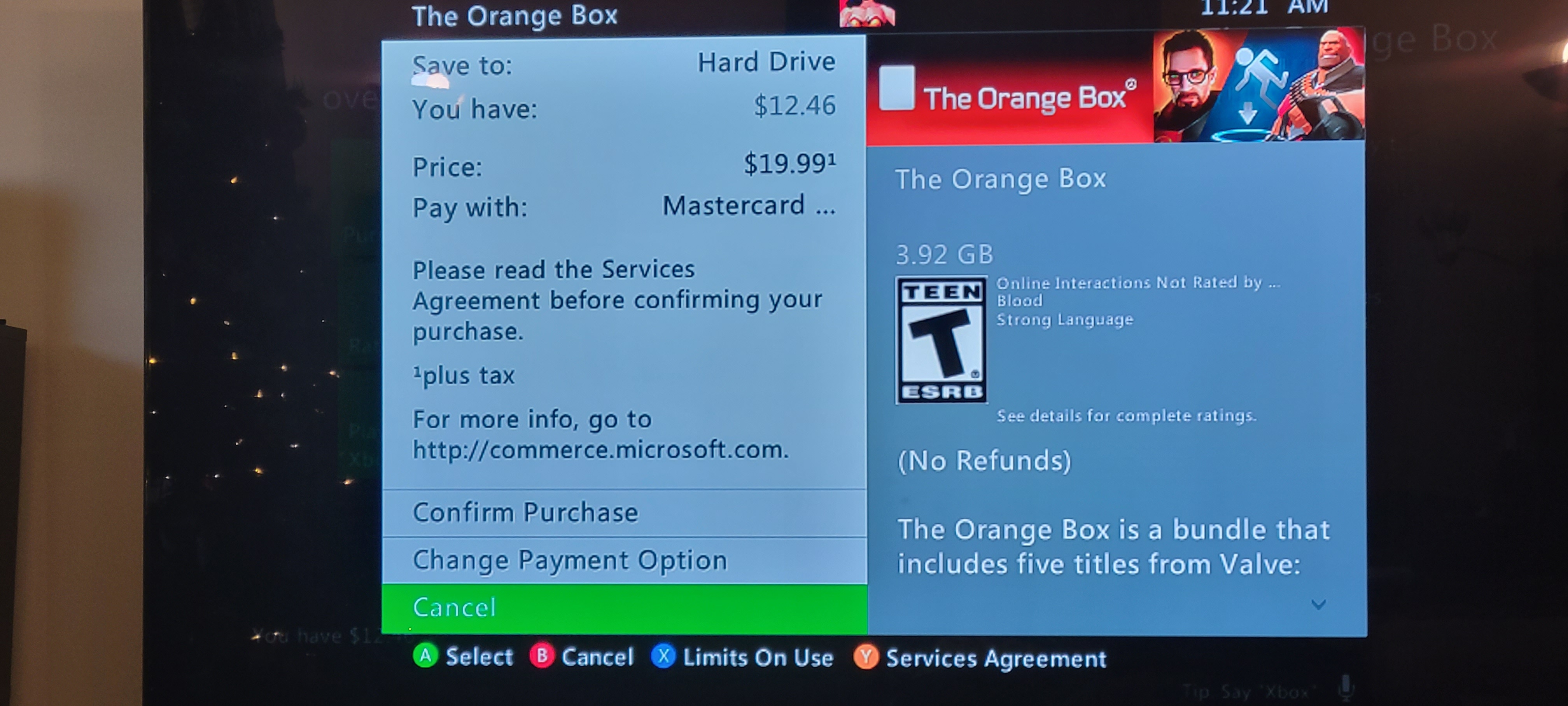 The orange box xbox on sale marketplace