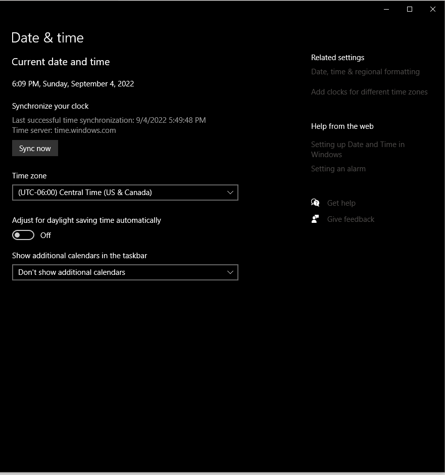 Set time manually option not avaible - Microsoft Community