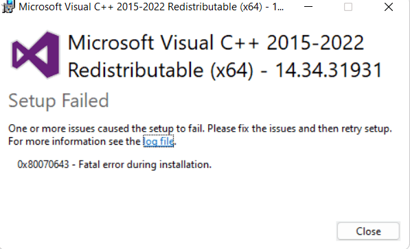 Redistributable 2015 2022. Visual Studio 2022 c++. Microsoft Visual Studio 2022. Visual c++ 2015-2022 (14.34.31931.0).