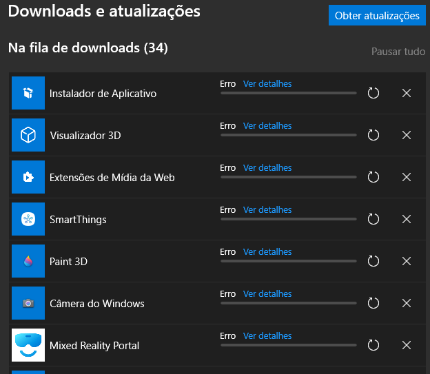 Erro 0x80070005 ao tentar mudar local de instalação para jogos do -  Microsoft Community