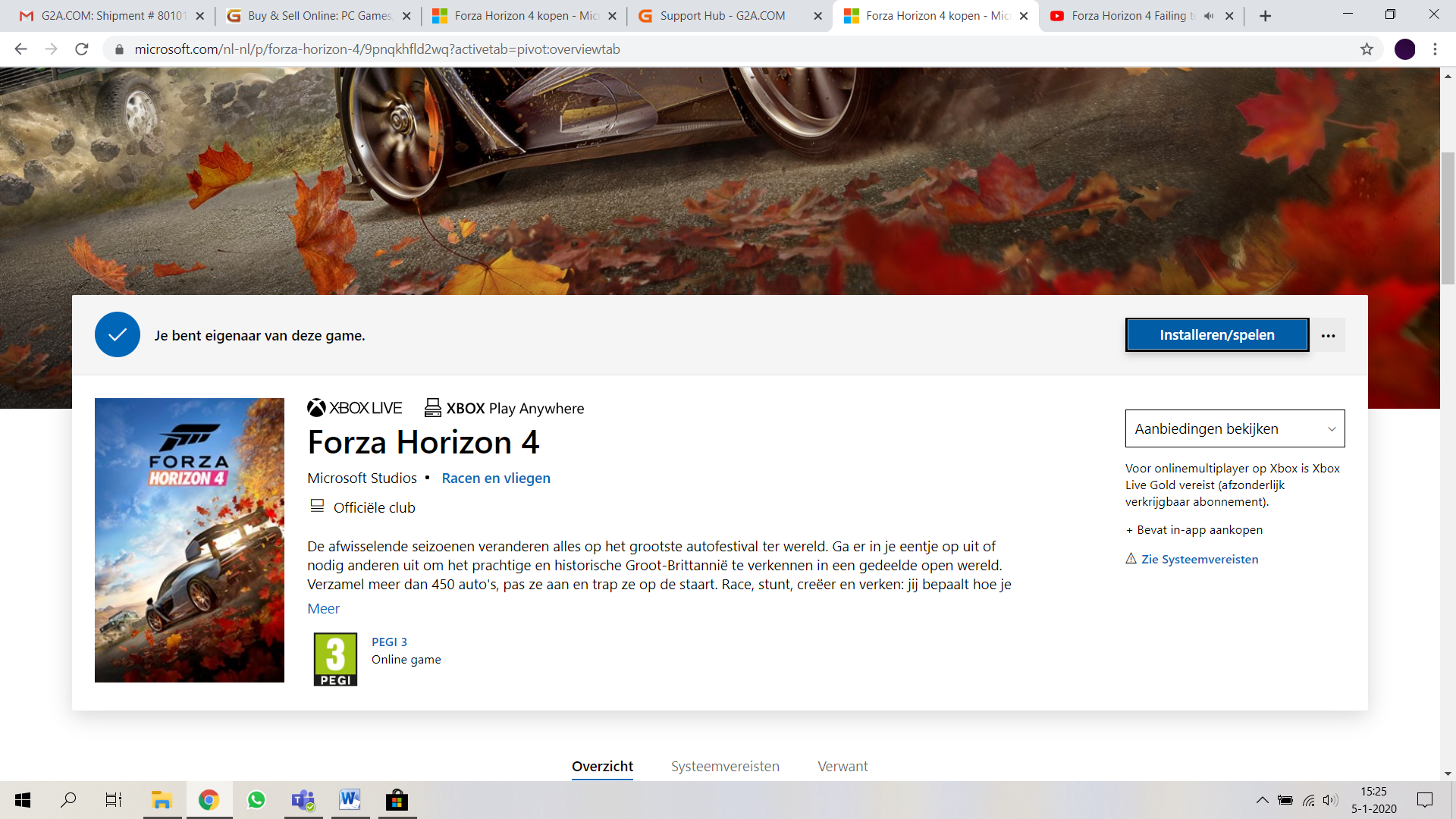 Forza horizon 4 store microsoft store