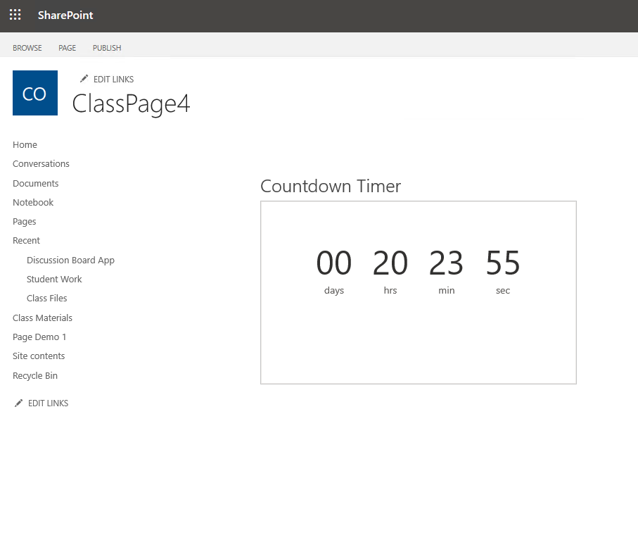 5 ways to use the new Countdown Timer Web Part in SharePoint