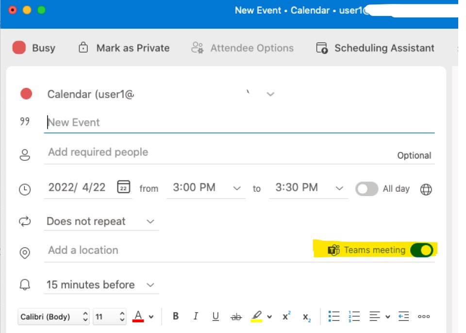 the-teams-meeting-toggle-button-in-outlook-on-mac-is-missing