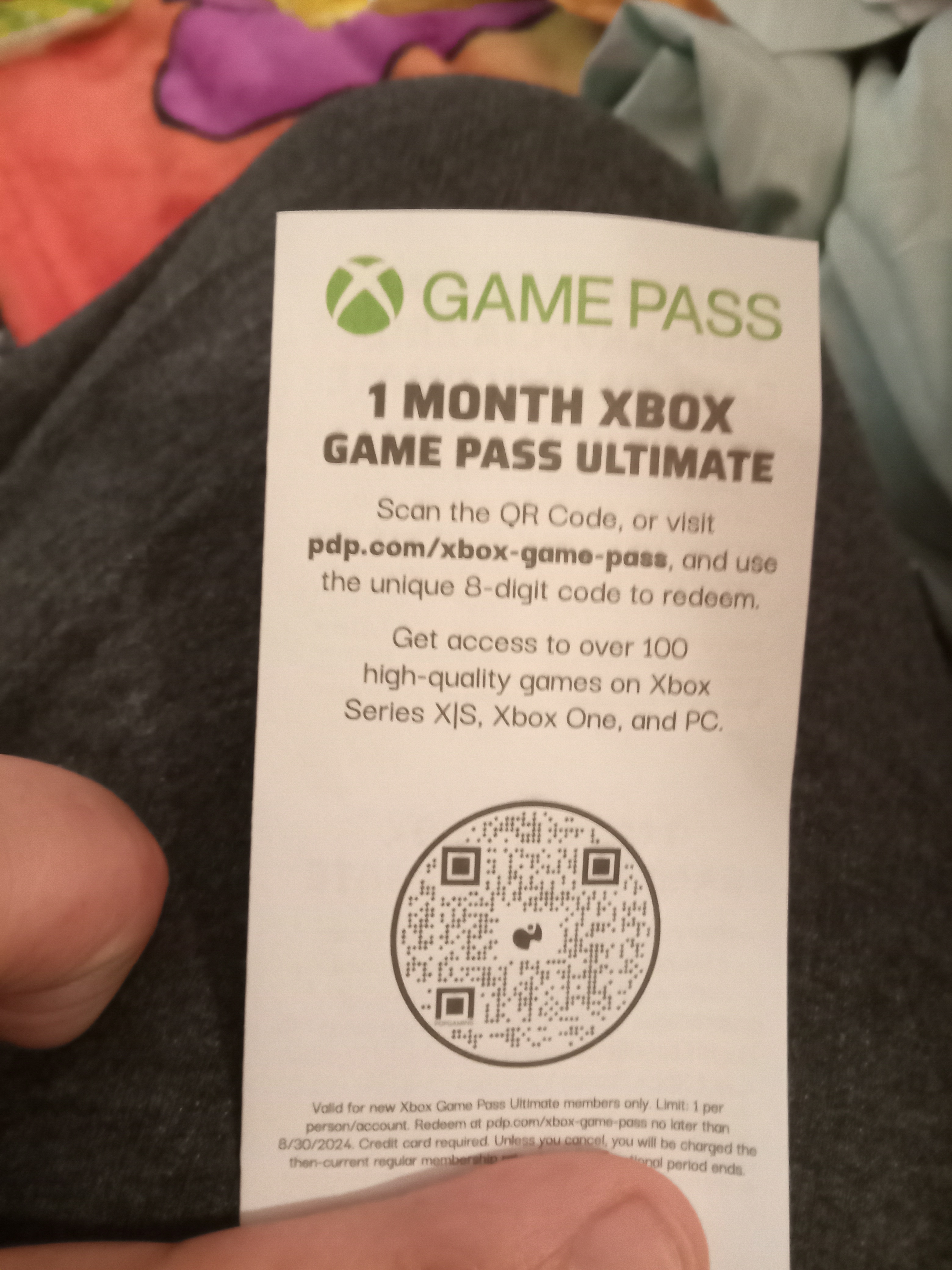 How to redeem a gift card or code for Xbox Game Pass Ultimate and Microsoft  365 