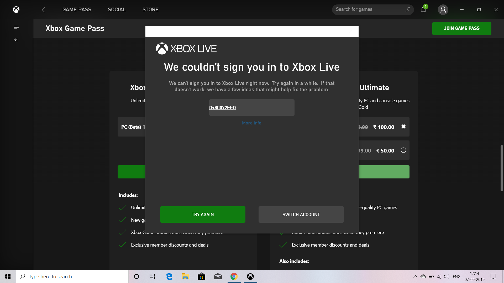 my xbox live