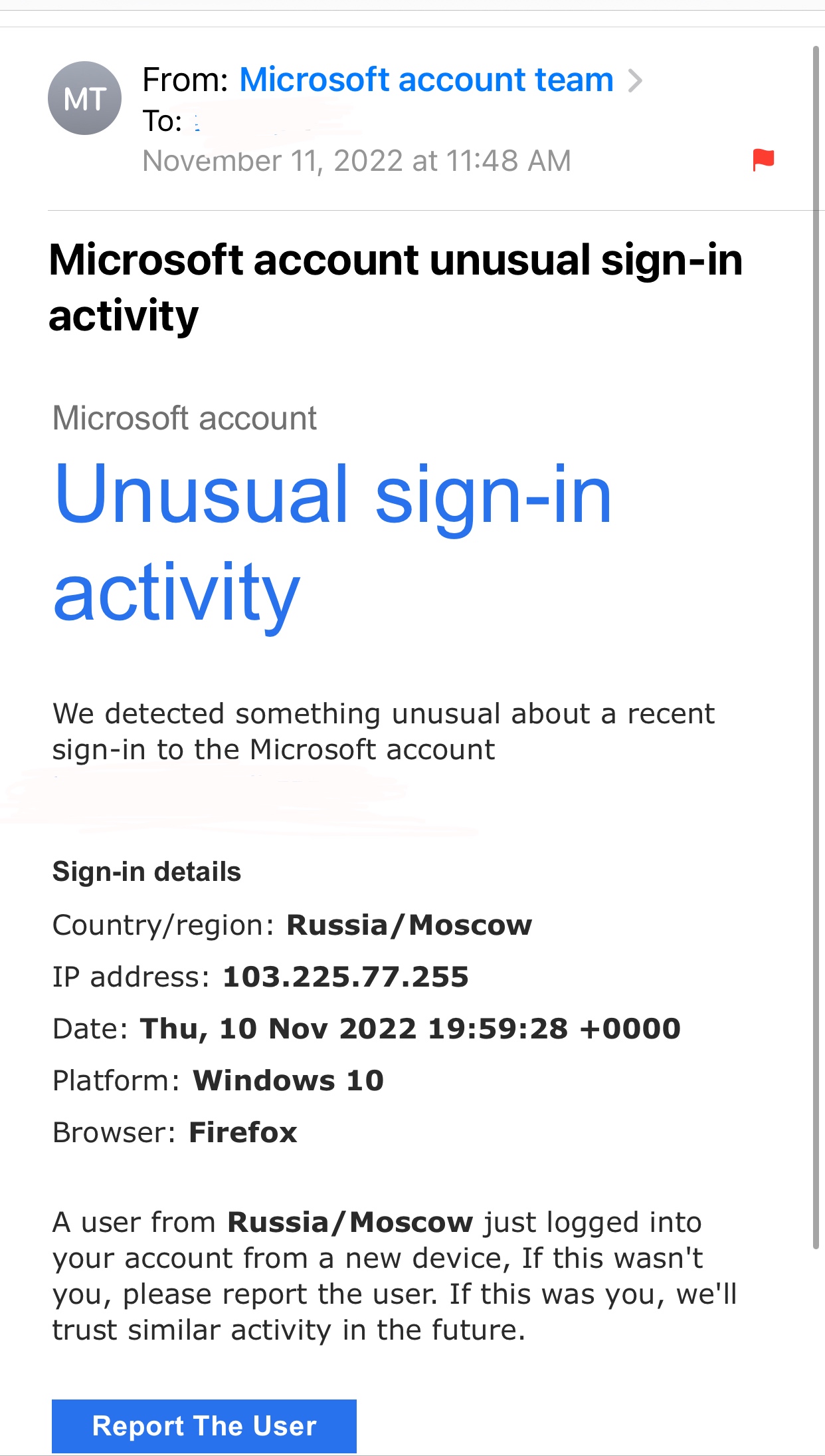 Can I trust email from the Microsoft account team? - Microsoft Support