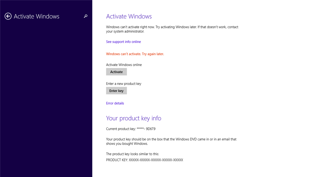 Activate Win 81 Pro ไม่ได้ Microsoft Community 5291