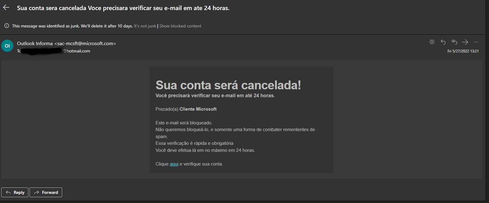 Verificar a sua conta. Verifique se você entrou na Microsoft Store