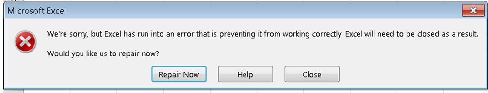 error-we-re-sorry-but-excel-has-run-into-an-error-that-is-microsoft