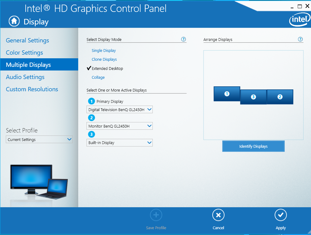 Intel graphics driver for windows. Интел Графикс контрол панель.