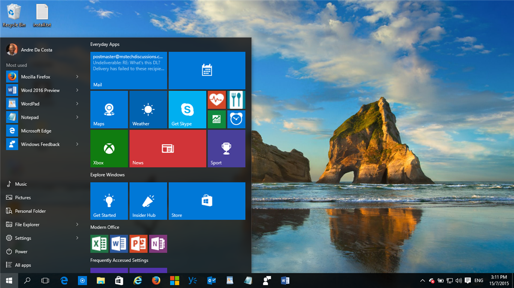 Windows 10 Review: Daily Usage - Microsoft Community