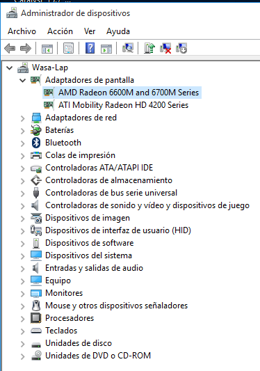 Controlador de tarjeta online de video windows 7