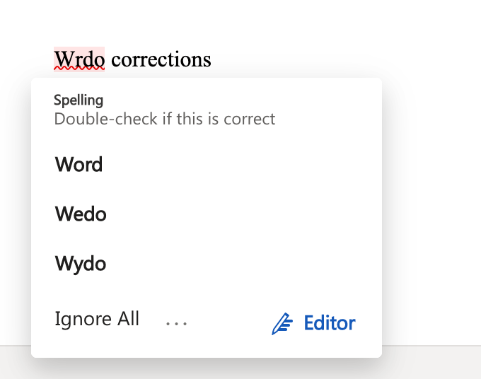 Spell check suggestion is turned off ---> (picture included) - Microsoft  Community