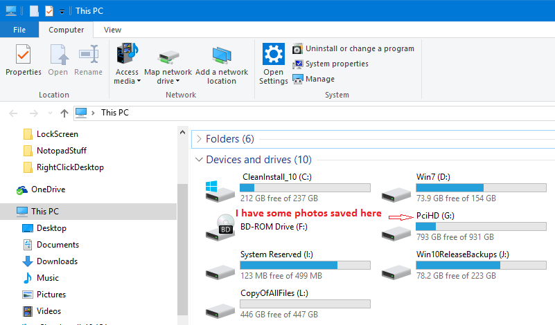 Add Photo Files To An Existing Specific Folders - Microsoft Community