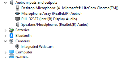 microsoft lifecam cinema windows 10