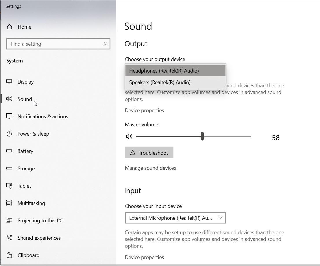 I cant disable my earphone - Microsoft Community