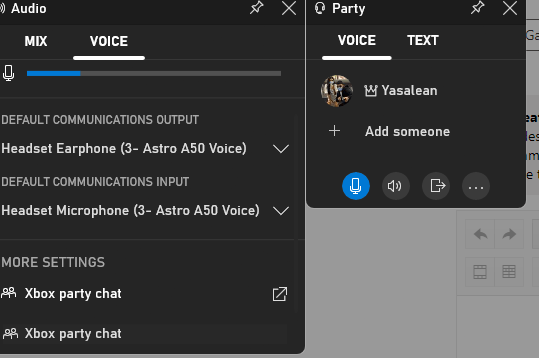 On Xbox Game Bar My Microphone And Sound Played Into It Is Picked Up ...