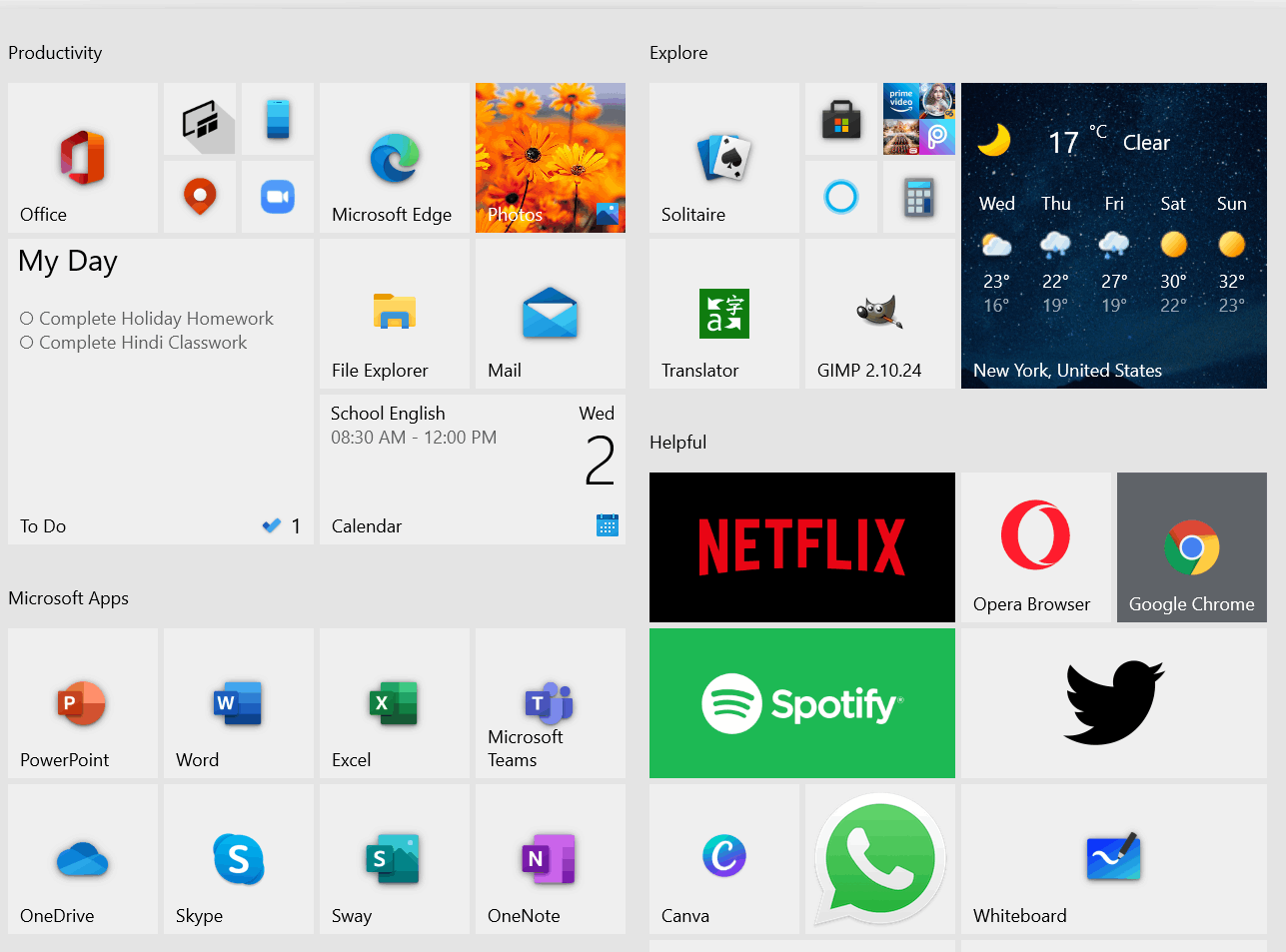 Chrome Start Menu Tile is dark - Microsoft Community