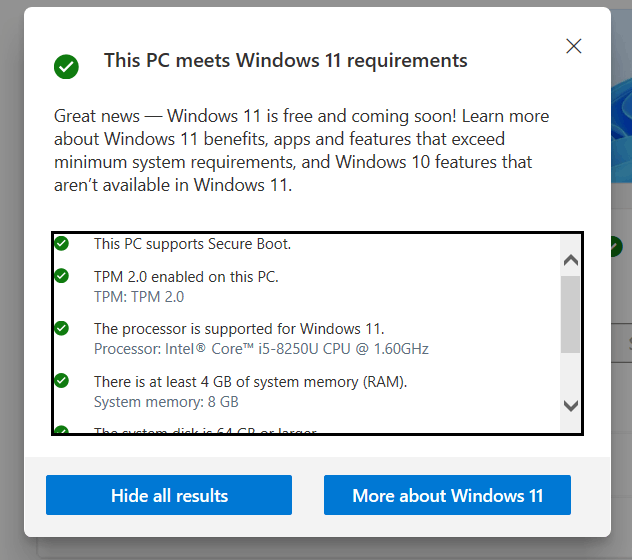 Can't update after installing tiny 11 - Microsoft Community