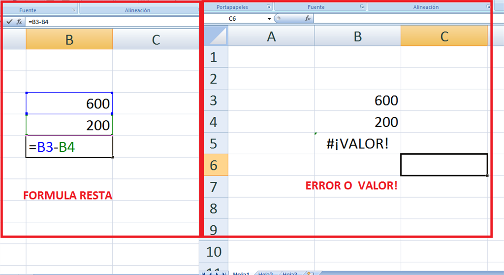 Formato De Resta En Excel 9668