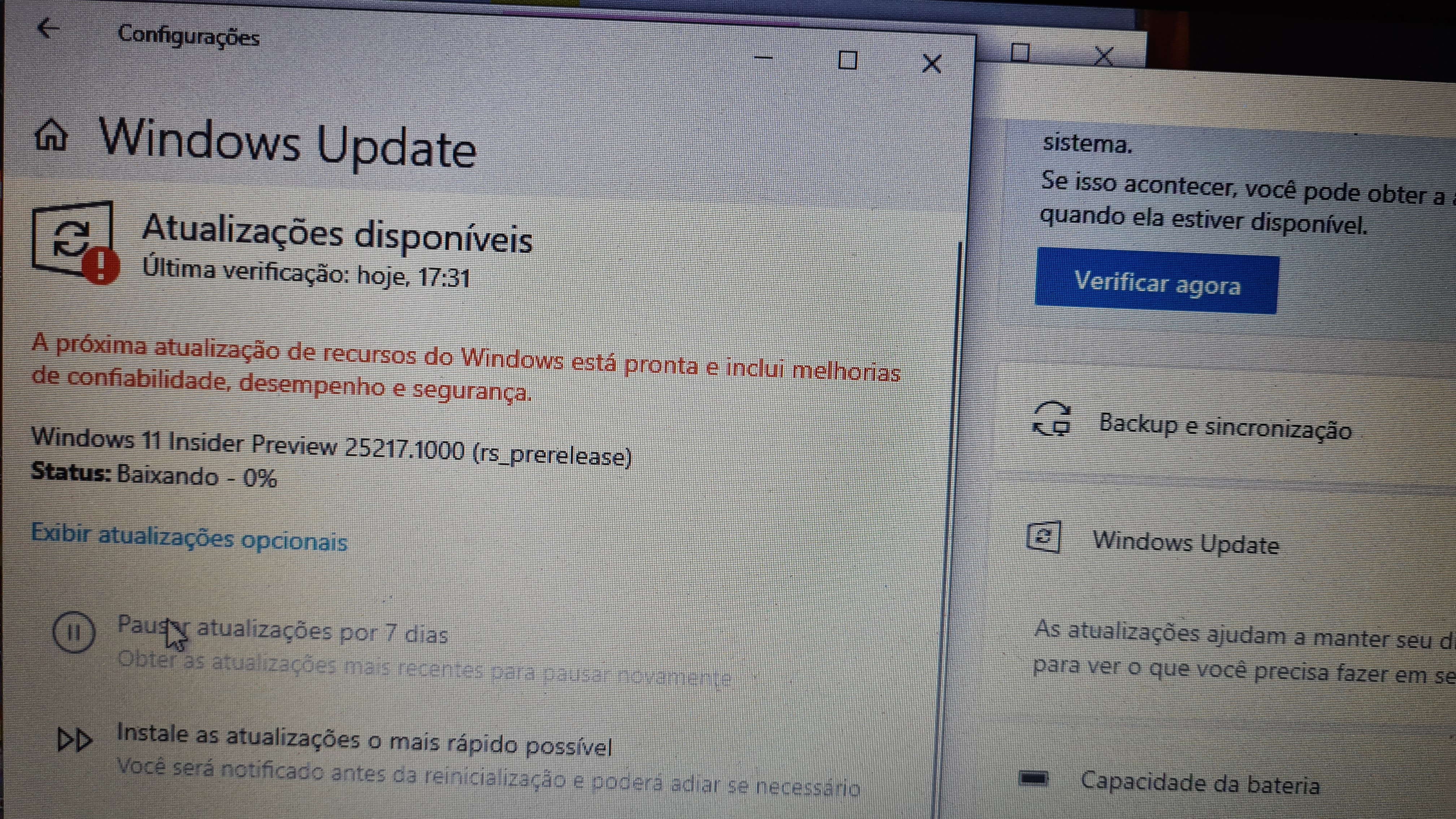 Windows 11 recebe atualização opcional para melhorar desempenho em