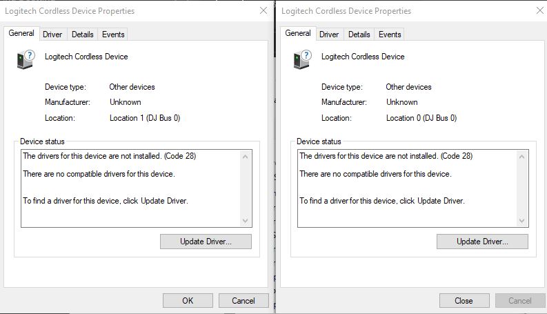 Logitech Unifying Vs Non-Unifying Receiver (software in description) 