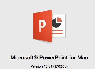 microsoft powerpoint logo mac