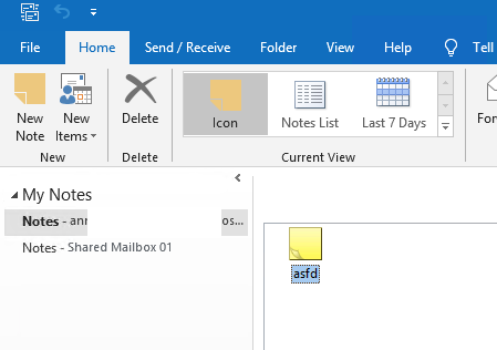 Cannot Create A New Outlook Note - Microsoft Community