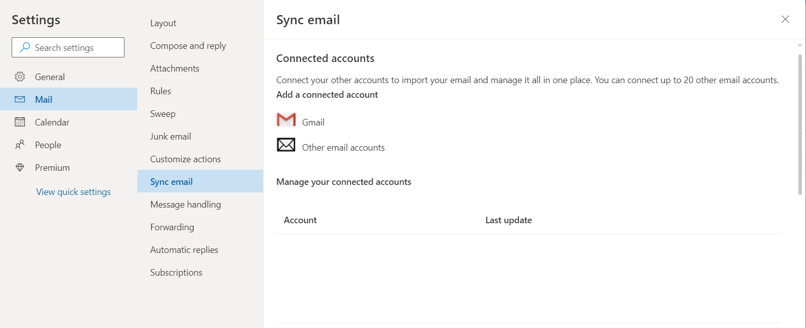 can i have two email accounts in outlook