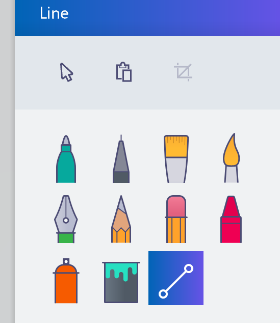 Paint 3d how to draw straight lines to draw some objects - Microsoft ...