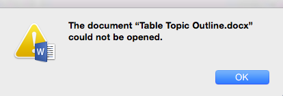 Word documents cannot be opened on my mac that i have microsoft office for windows 7