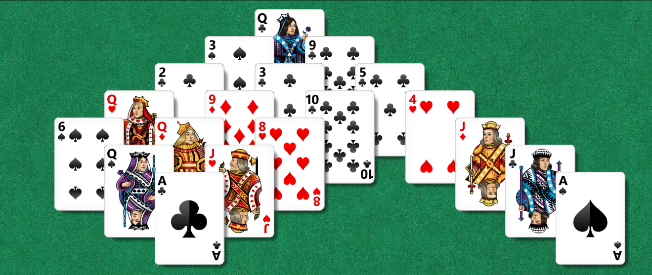 MSN Games - Microsoft Pyramid Solitaire