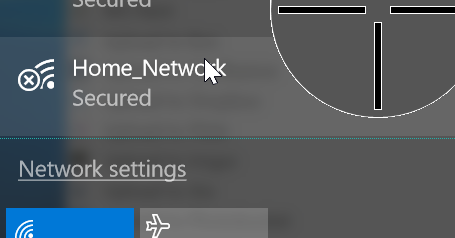 question about wifi icon symbol - Microsoft Community